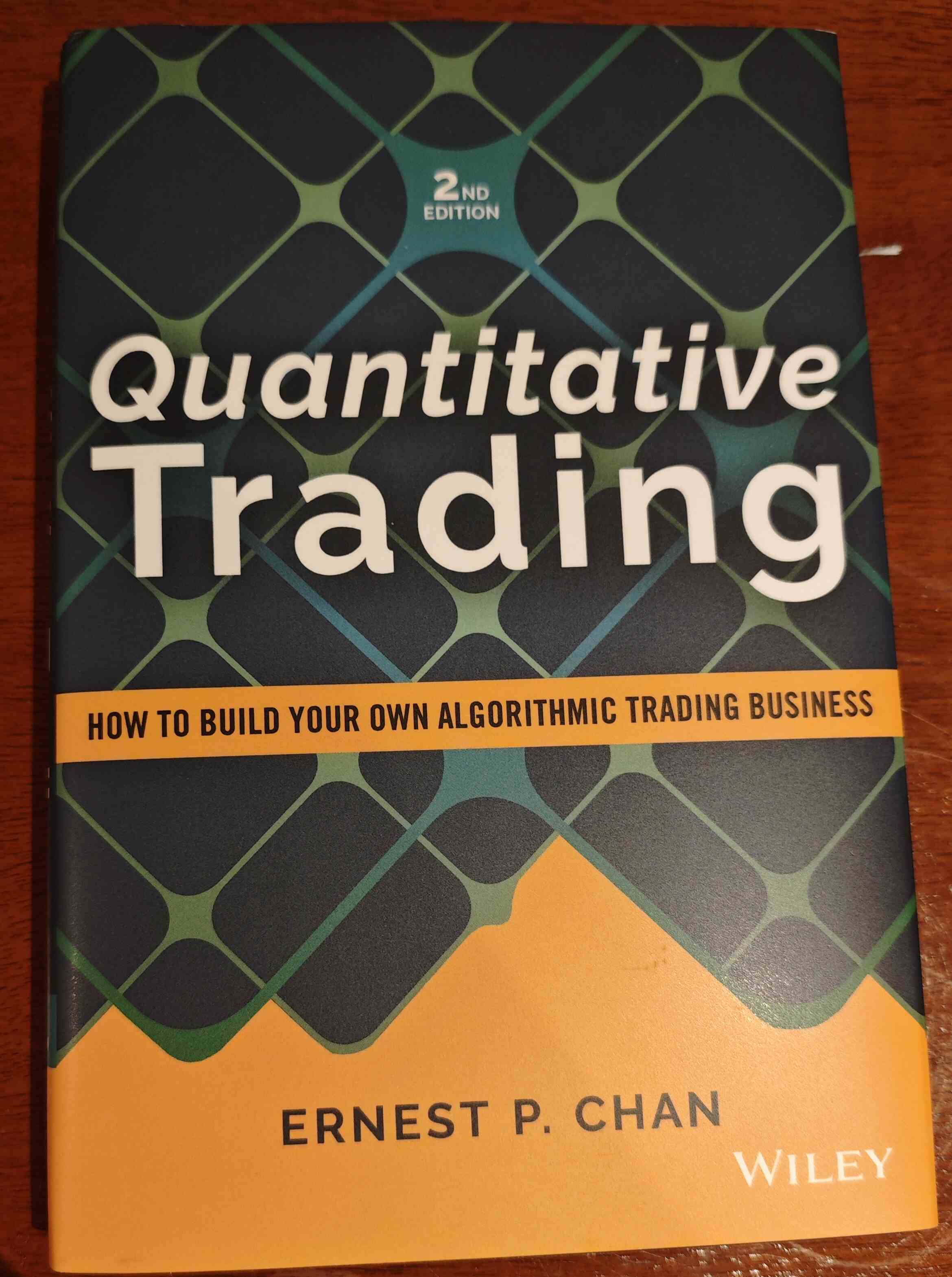 Cover of Quantitative Trading: How to build your own algorithmic trading business