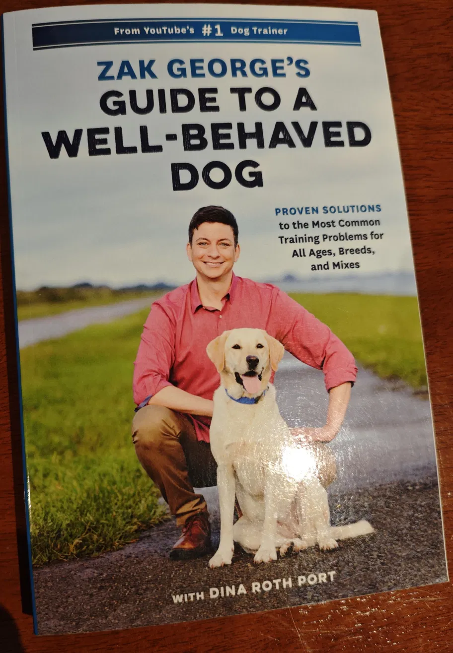 Zak George's Guide to a Well-Behaved Dog book cover